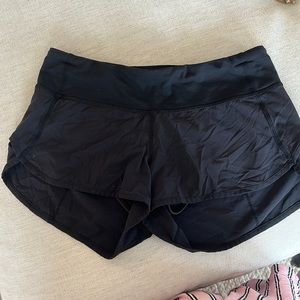 Size 4 lululemon black shorts